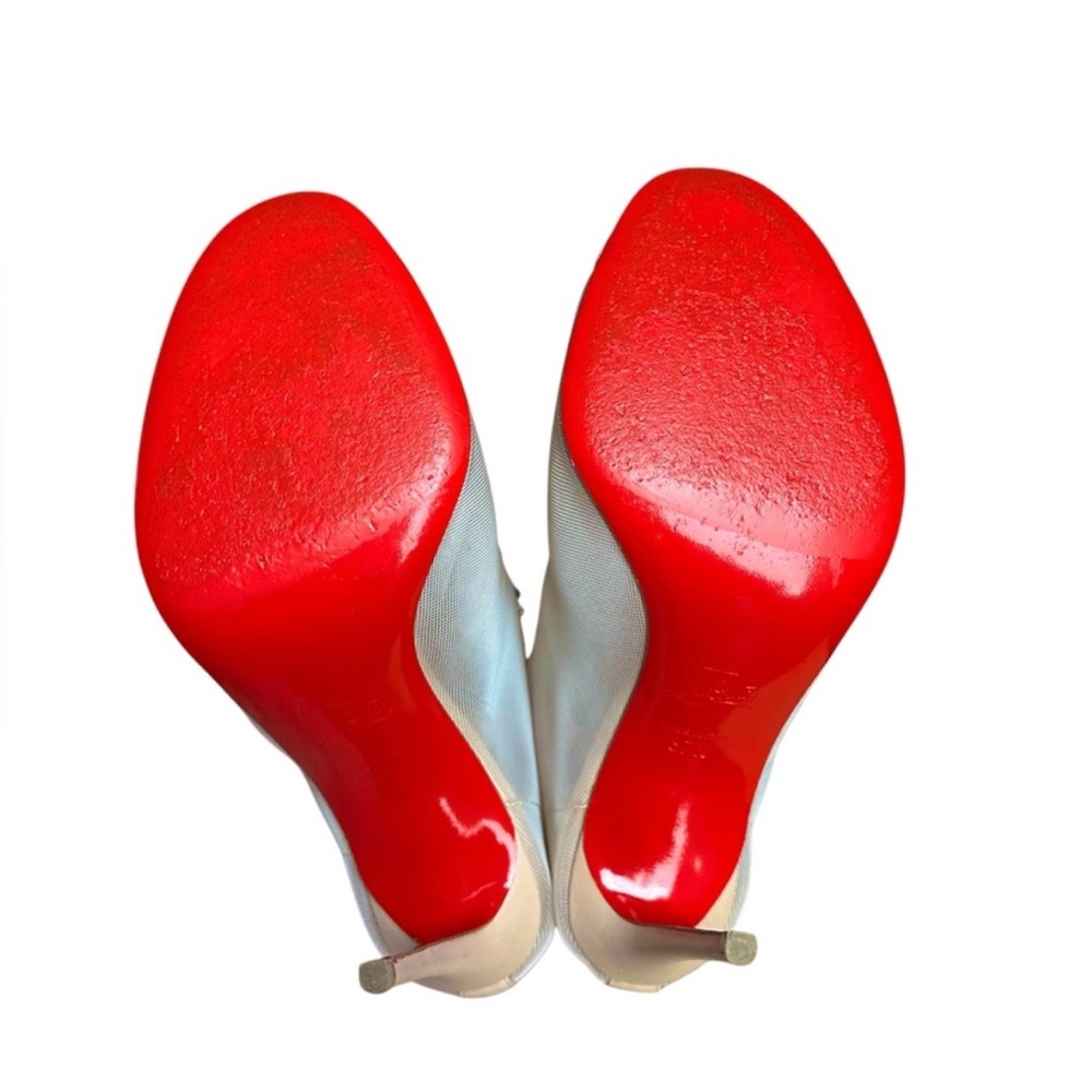 Christian Louboutin Marikat Mirror
accent mesh booties RETAIL 1,195 - Picture 9 of 10